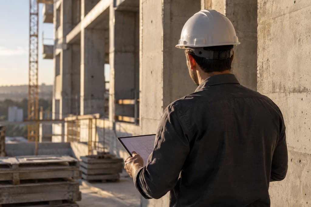 Fiscalização e orientação técnica em obra